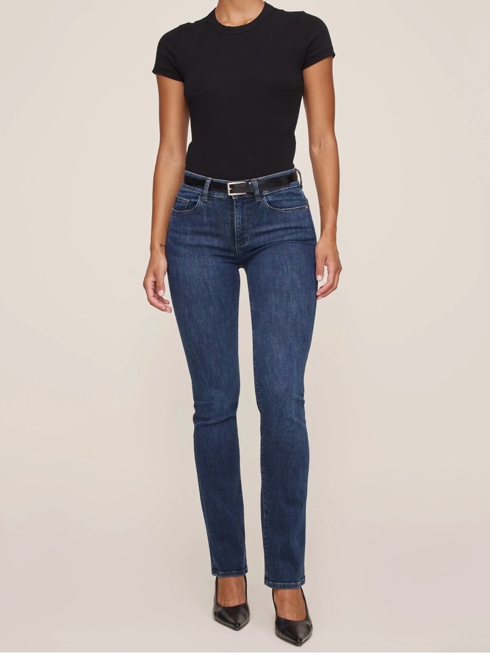 DL1961 Women’s Mara Instasculpt™ Straight Mid Rise Jeans
